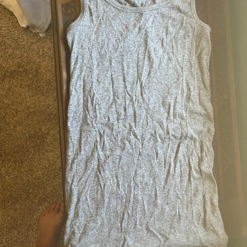 A New Day Small Grey Tank Top